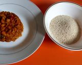 A picture of step 6 of Porridge Beans.