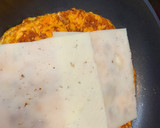 Foto del paso 3 de la receta: Taco de jamón y queso sin harina