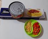 Cara Membuat Double spicy spaghetti tuna 1