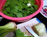 Foto langkah ke 1 dari resep Tumis pakcoy tahu putih.