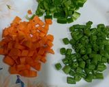 A picture of step 1 of Mix Vegetable & Sprouts Khichdi.