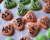 ஹார்ட் ஷேப்டு மக்ரூன்ஸ் (Heart shape macaroons recipe in tamil) ரெசிபி ஸ்டேப் 9 புகைப்படம்