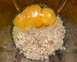 Foto del paso 2 de la receta: Torre de Panqueques de Avena Casero con Atún y Berenjena (Sin Harina)