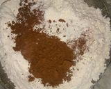 A picture of step 2 of Chocolate cream cake.