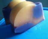 Foto langkah ke 5 dari resep Puding kombinasi 2 rasa labu vs ubi ungu.