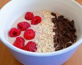 Φωτογραφία βήματος 2 της συνταγής Pink Smoothie bowl