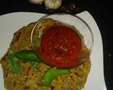 Baisen ke prathay with chutni recipe step 4 photo