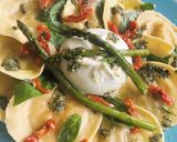 Foto del paso 5 de la receta Pasta fresca con burrata al pesto