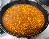 A picture of step 3 of Carrot and Brown Lentil Soup with Ground Egusi and Bherebhere Spice.
