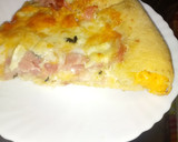 Foto del paso 1 de la receta: Pizza con queso a la finas hierbas y bordes rellenos a la piedra
