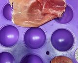 Une image de l'étape 1 de Bonbon de jambon au cottage cheese.