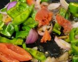 A picture of step 9 of Restaurant Style Sizzling Kabab.