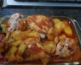 Foto del paso 3 de la receta: Pollo tipo portuguesa! Express