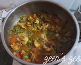 A picture of step 3 of Chicken with Flat Beans.