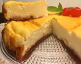 Foto del paso 14 de la receta: Tarta de requesón o ricotta con mermelada de frambuesas