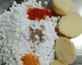 A picture of step 1 of Sabudana Bites.