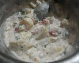 A picture of step 5 of Dahi Aloo Raita.