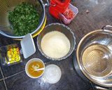 A picture of step 1 of Danbum shinkafa.