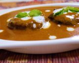 A picture of step 12 of Grilled Kathal Ke Shami Kebab in Makhni Gravy.