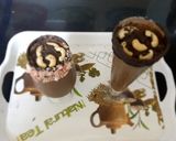 A picture of step 4 of Chocolate milk shake.