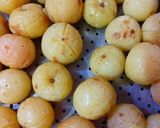 A picture of step 1 of Amla Pickle.