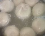 Hình bước làm 6 của món Bánh trôi lava nhân đậu đỏ