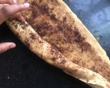 A picture of step 4 of Cinnamon rolls.