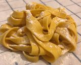 Foto del passaggio 5 della ricetta Tagliatelle fatte a mano 🤚🏼