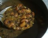 A picture of step 1 of Dal Makhani.