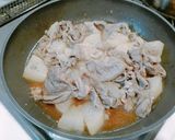 Foto langkah ke 5 dari resep Semur Lobak Sapi ala Jepang.