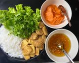 Hình bước làm 4 của món Bún chả