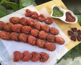 A picture of step 8 of Sooji Besan cutlet.