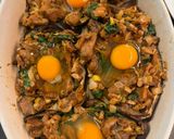 Foto del paso 11 de la receta: Berenjenas rellenas con huevo 🍆