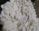A picture of step 1 of Kesar kevra Rasgulla.