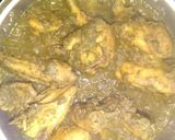 A picture of step 5 of Green Pepper Chicken.