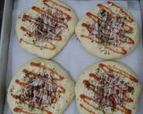 Foto langkah ke 9 dari resep (Sourdough Discard) Roti Pizza Mini.