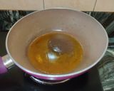 A picture of step 1 of Raw papaya curry.