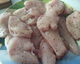 Foto del paso 2 de la receta Solomillos de pollo con nata y setas 🍄