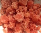 Hình bước làm 3 của món Đá bào dưa hấu