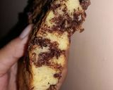 Foto langkah ke 5 dari resep Bolu Meses Tipis Nyoklat Serba 3 sdm 👌.