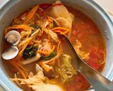 Hình bước làm 2 của món Kim chi cải thảo chua cay 😍