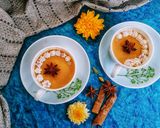মশালা টি প্যানাকোটা রেসিপির ধাপ 6 ছবি