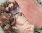 Hình bước làm 1 của món Heo quay giòn bì với NCKD