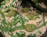 A picture of step 6 of Green Veg & Pesto Risotto.
