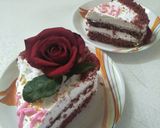 A picture of step 10 of Red Velvet Cake.