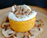Foto del paso 9 de la receta: Parmentier de calabaza con champiñones y huevo poché