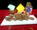 चॉकलेट तिल रोल (chocolate till roll recipe in Hindi) रेसिपी चरण 5 फोटो