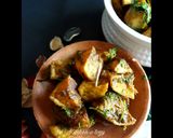 A picture of step 2 of Aloo Chaat.