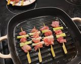 A picture of step 8 of ねぎま焼き鳥 (Negima Yakitori - Japanese Grilled Chicken Skewers).