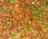 A picture of step 2 of Yellow Masala sago.